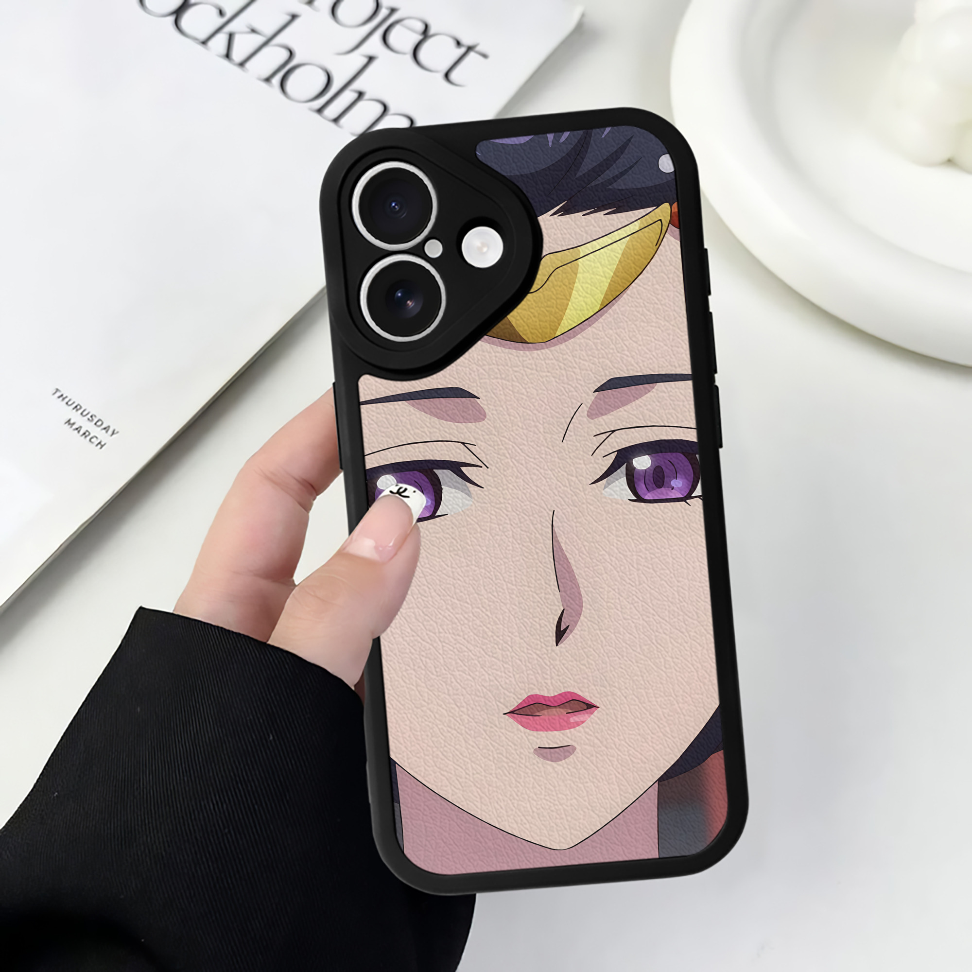 薬屋のひとりごと The Apothecary Diaries 【iPhone 16シリーズ対応】シリコンスマホケース（レザー調） 材質：シリコン